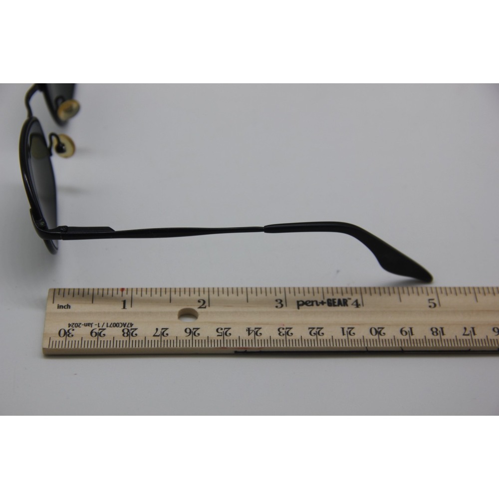 VINTAGE RAY BAN HIGHSTREET RB3003 W3079 SLEEK BLACK POLARIZED SUNGLASSES ITALY - Picture 8 of 13